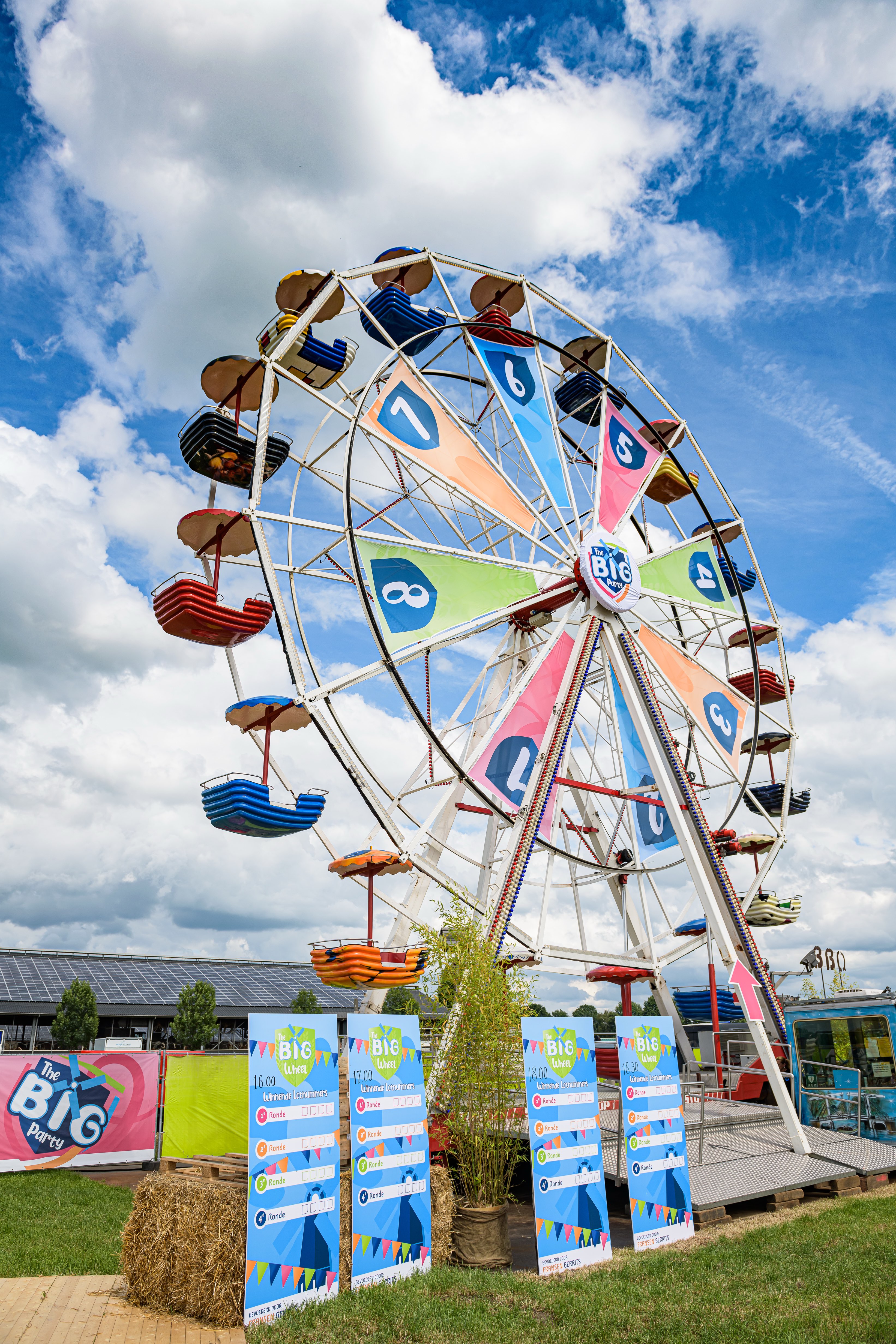 Big Wheel bij bedrijfsevenement